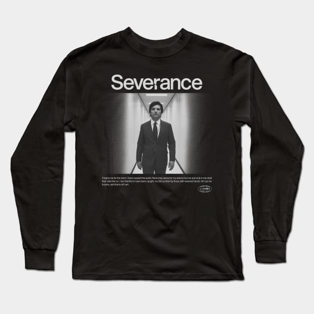 Severance Long Sleeve T-Shirt by nickbaileydesigns